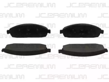JC PREMIUM co327a -  Комплект тормозных колодок, дисковый тормоз